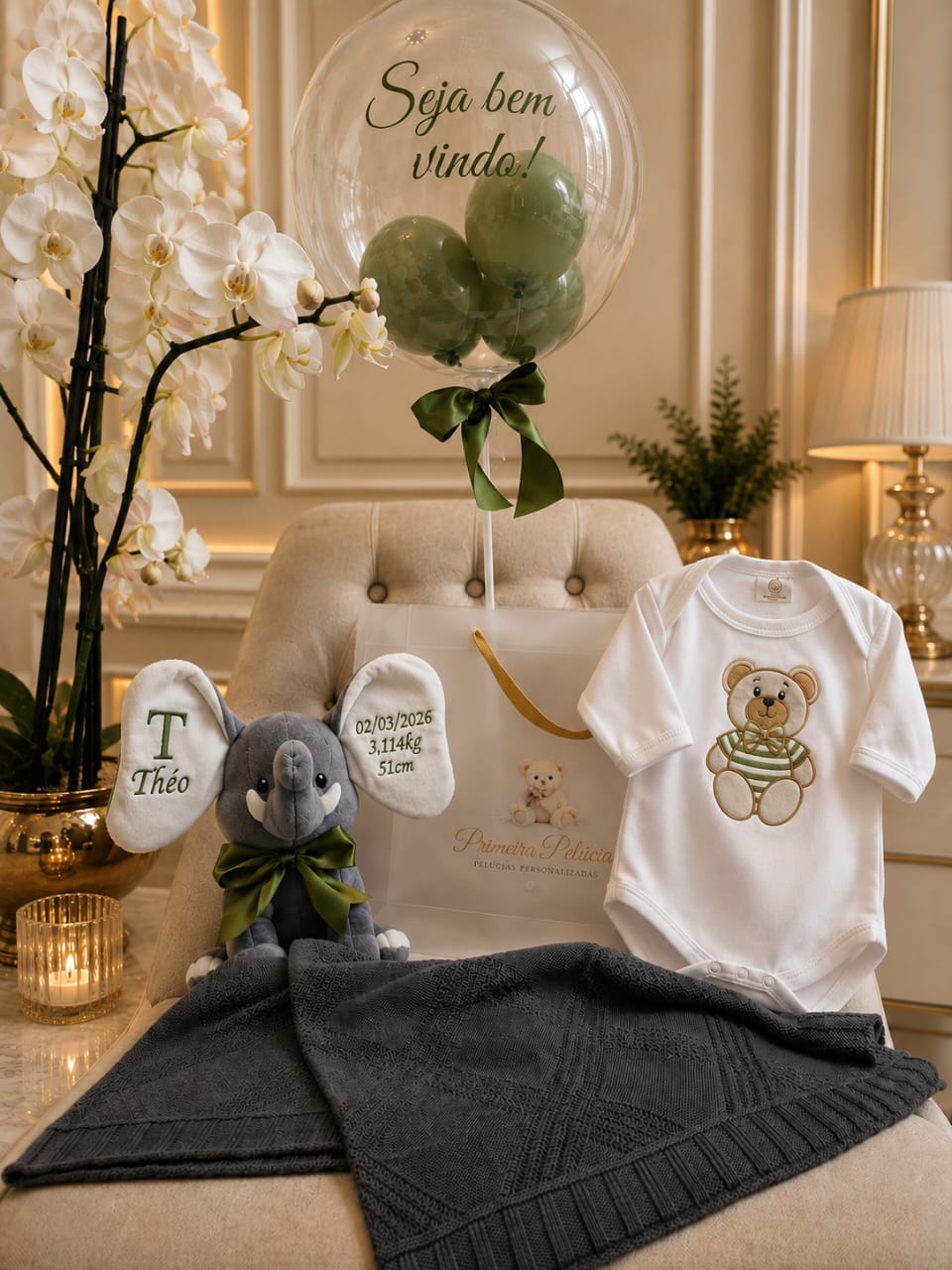 Kit Cristal - Primeira Pelúcia - Foto 1