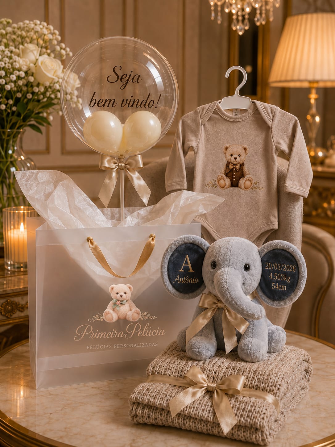 Kit Cristal - Primeira Pelúcia - Foto 2