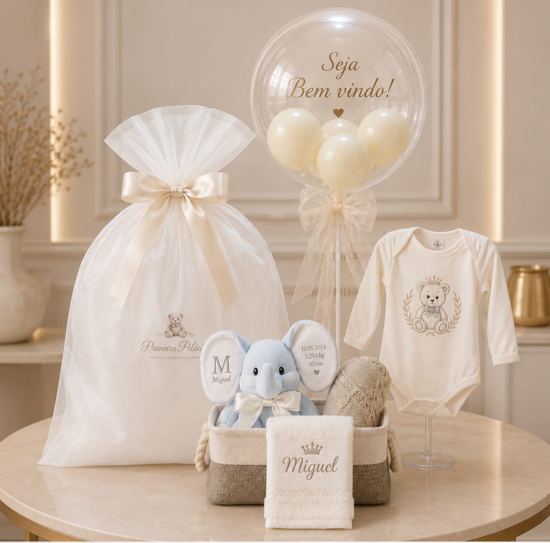 Kit Premium - Primeira Pelúcia - Foto 1