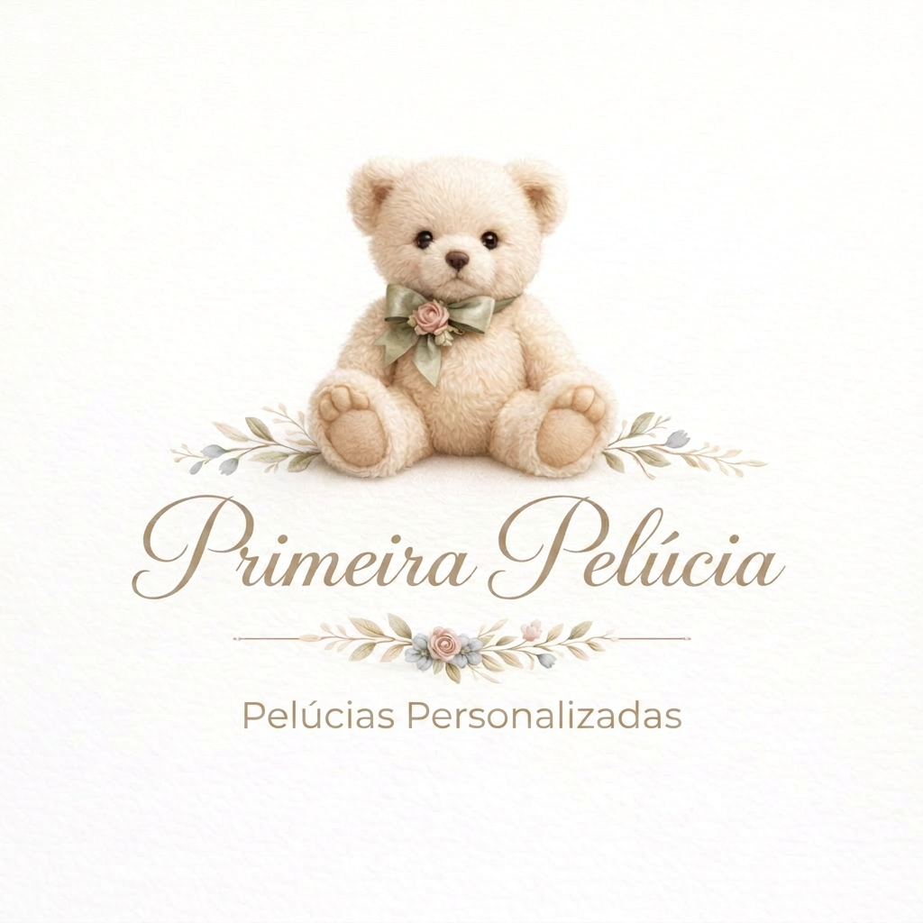 Primeira Pelúcia - Logo